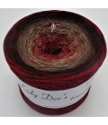 Edelchen in Burgund - 4 ply gradient yarn