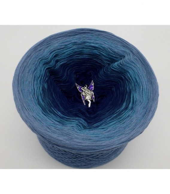 Blauer Engel (синий ангел) - 4 нитевидные градиента пряжи - Фото 7