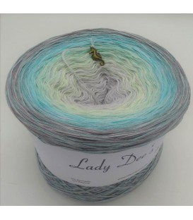 Edelchen in Mint - 4 ply gradient yarn
