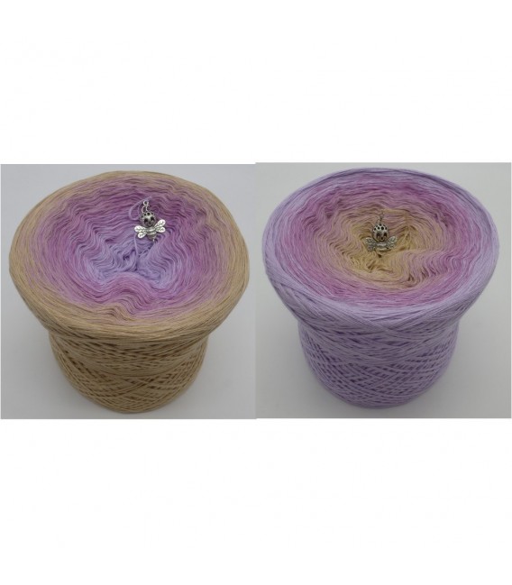 Fliederduft (Lilac scent) - 4 ply gradient yarn - image 1