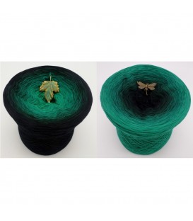 Dark Forest - 3 ply gradient yarn