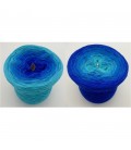 Zauber der Meere - 3 ply gradient yarn