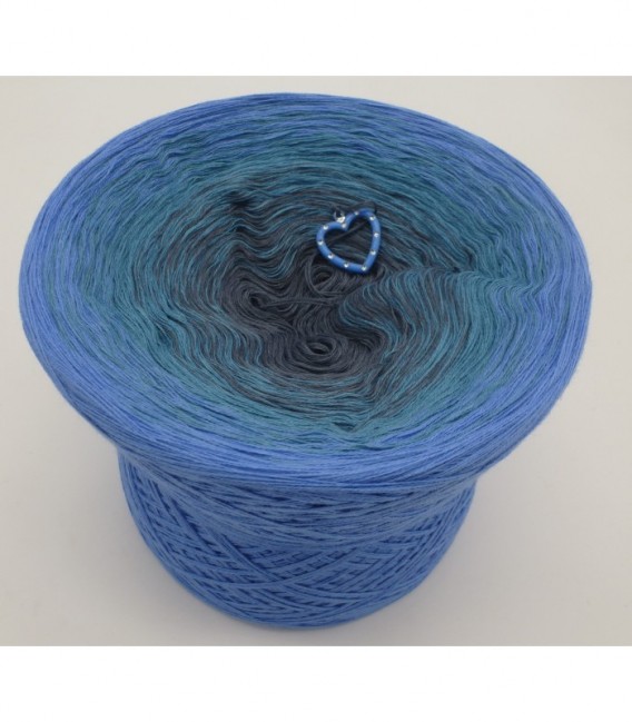 Blaue Sünde (Blue sin) - 4 ply gradient yarn - image 6