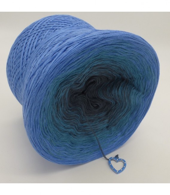Blaue Sünde (Blue sin) - 4 ply gradient yarn - image 8