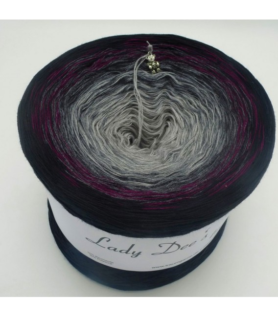 Farbklecks in Vino (Color blob in Vino) - 4 ply gradient yarn - image 2