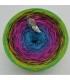 Sommerbunt mit Schwarz (Summer colorful with black) - 4 ply gradient yarn - image 7 ...