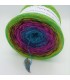 Sommerbunt mit Schwarz (Summer colorful with black) - 4 ply gradient yarn - image 8 ...