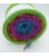 Sommerbunt mit Schwarz (Summer colorful with black) - 4 ply gradient yarn - image 9 ...