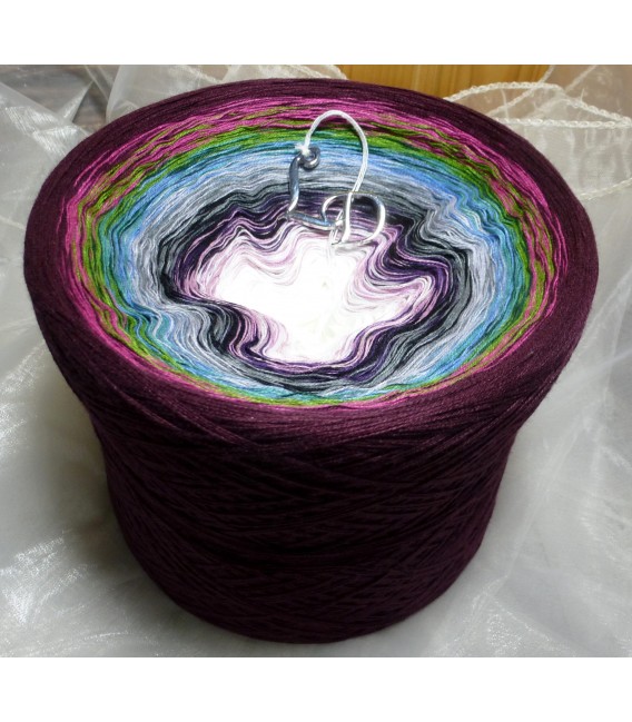mega gradient yarn 4ply Farbenmeer - 500g