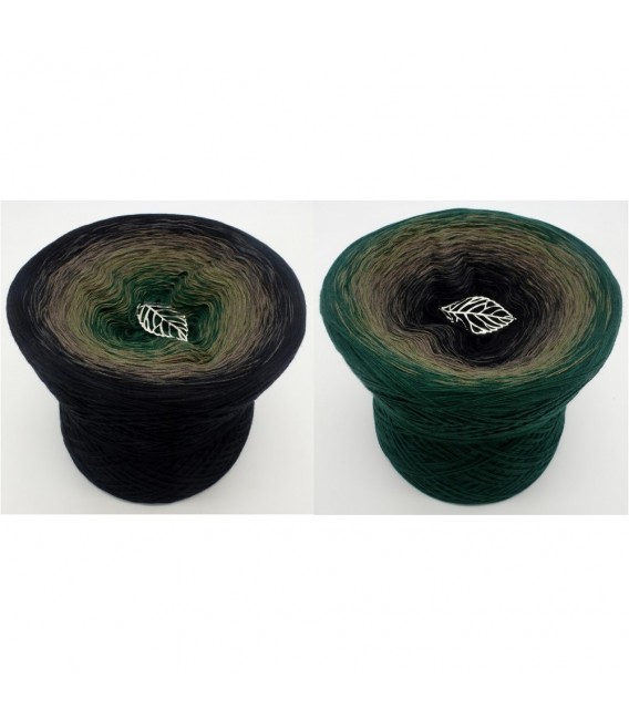Tannenzauber (fir magic) - 4 ply gradient yarn - image 1