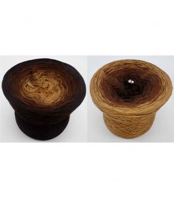 Schokokuss (Chocolate kiss) - 4 ply gradient yarn - image 1