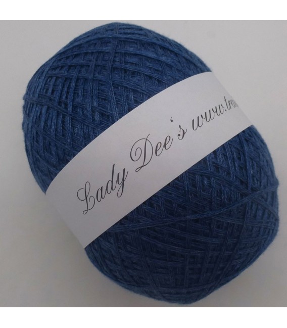 Lady Dee's Lace yarn - Indigo mottled - image
