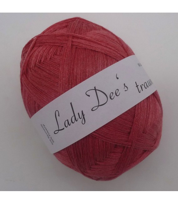 Lady Dee's Lace yarn - red mottled - image
