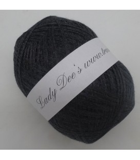 Lace yarn - anthracite mottled