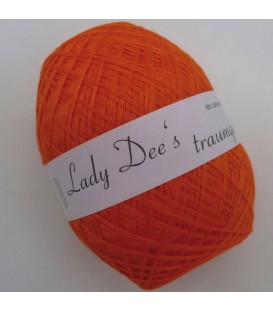 Lace yarn - orange-2