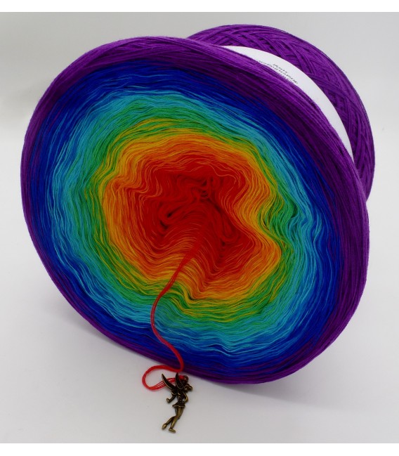 Kinder des Regenbogen Megabobbel - Farbverlaufsgarn 4-fädig - Bild 5