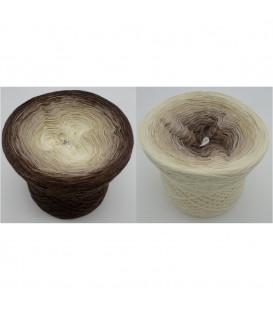 Vanille Schokoccino - 4 ply gradient yarn