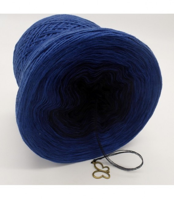Blue Darkness - 3 ply gradient yarn image 8