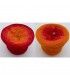 Blutorange (красного апельсина) - 3 нитевидные градиента пряжи - Фото 1 ...