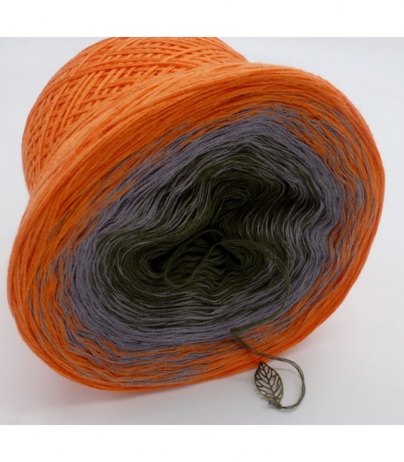 Orange Dream - 3 ply gradient yarn image 8