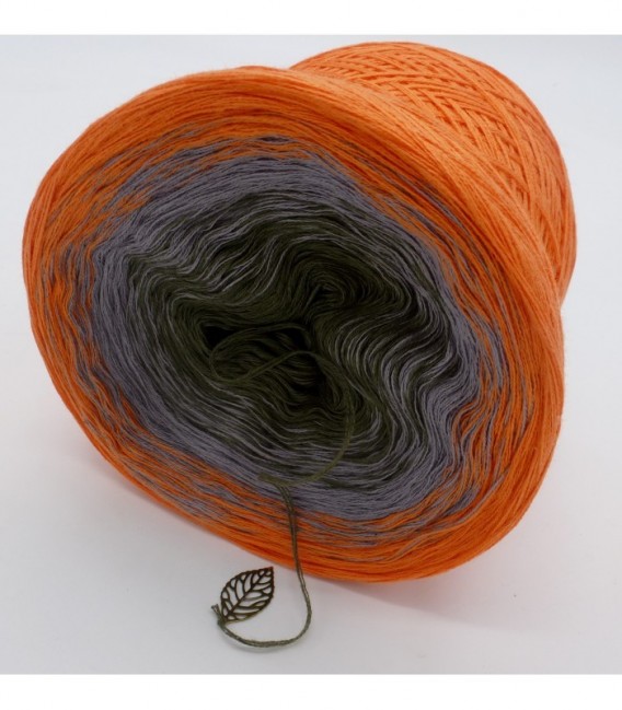 Orange Dream - 3 ply gradient yarn image 9