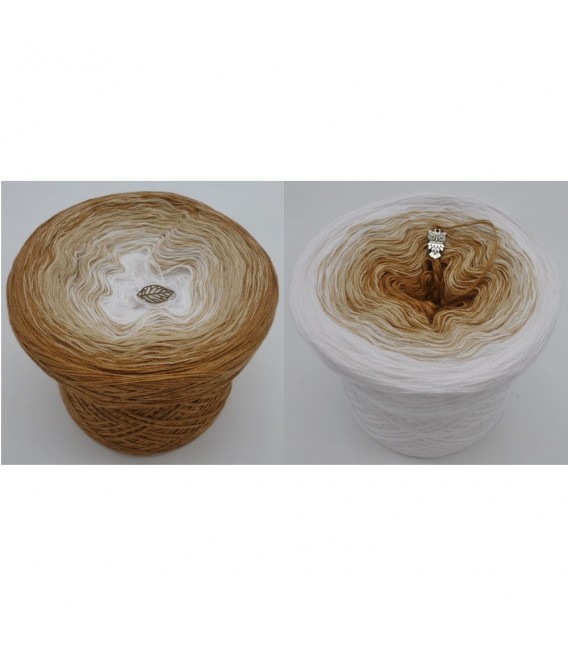 Caramel Bonbon - 3 ply gradient yarn image 1