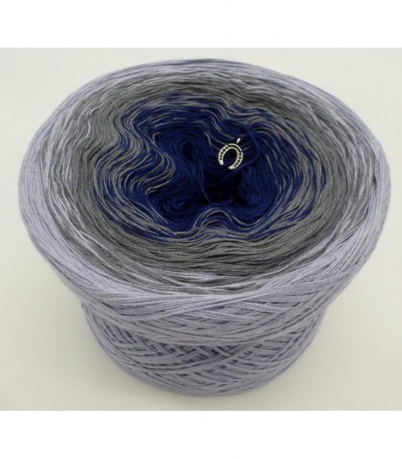 Blue Velvet - 3 ply gradient yarn image 6