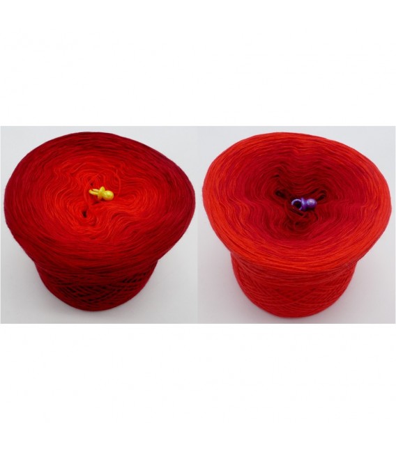 Hot Chili - 3 ply gradient yarn image 1