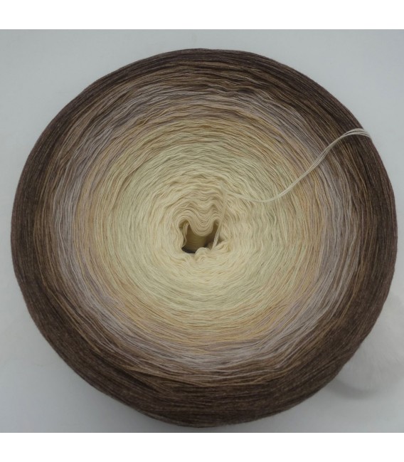 Vanille Schokoccino Gigantic Bobbel - 4 ply gradient yarn - image 3