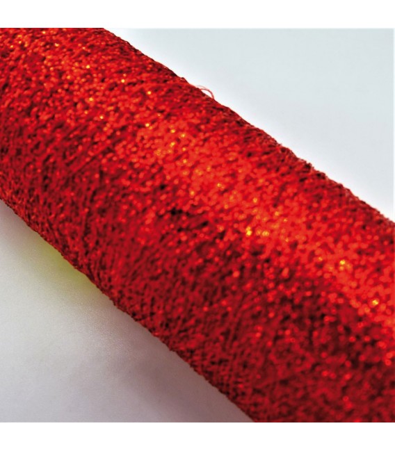 Auxiliary yarn - Lurex glow red - image 2