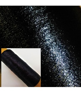 Auxiliary yarn - Lurex black - image 1