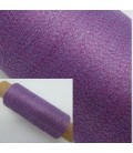 Beilaufgarn - Lurex Lavendel-Himbeere