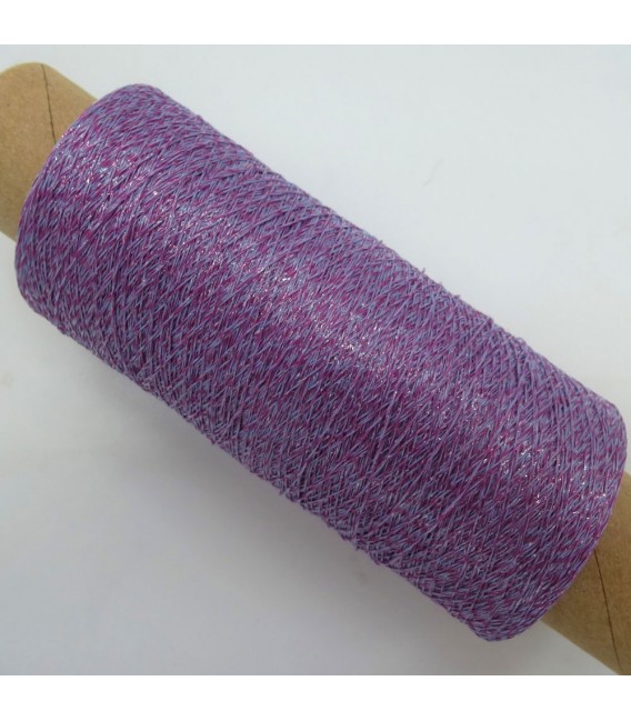 Auxiliary yarn - Lurex lavender-raspberry - image 3