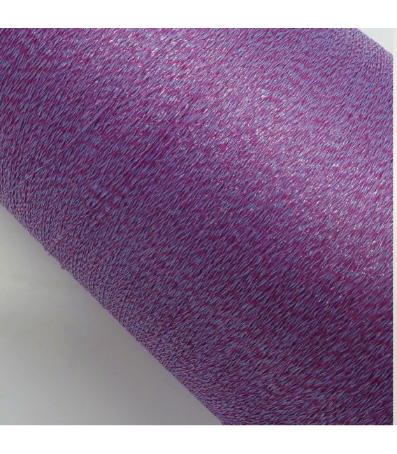 Auxiliary yarn - Lurex lavender-raspberry - image 4