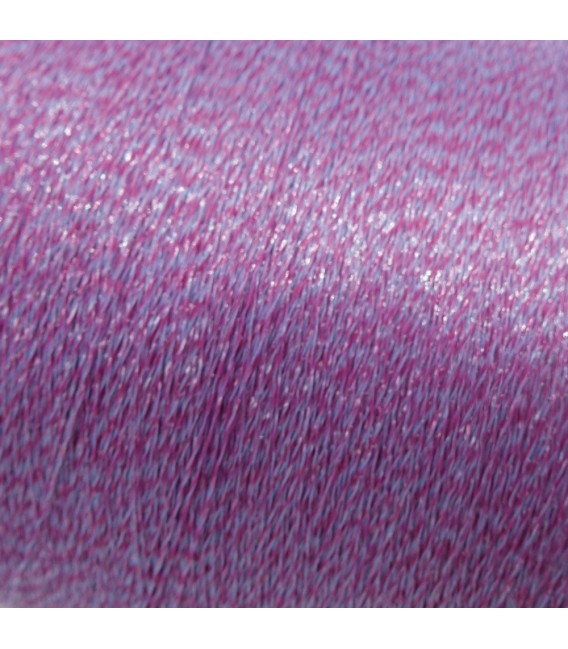 Auxiliary yarn - Lurex lavender-raspberry - image 5