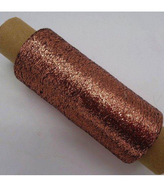 Auxiliary yarn - Lurex copper - image 2