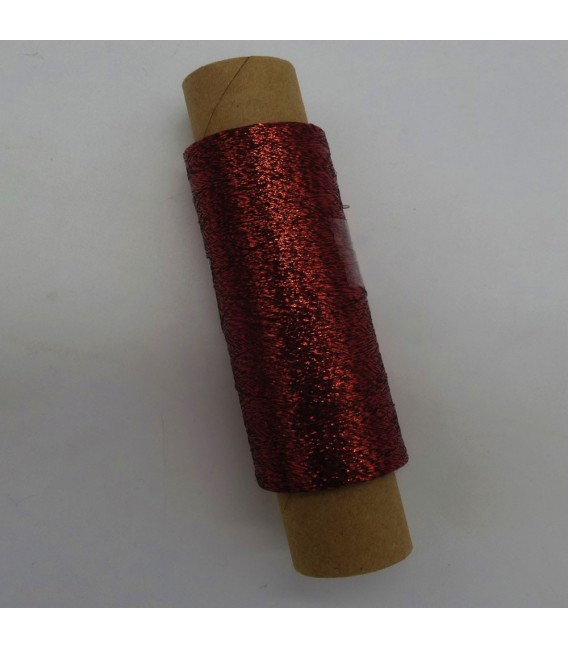 Auxiliary yarn - Lurex ruby - image 2