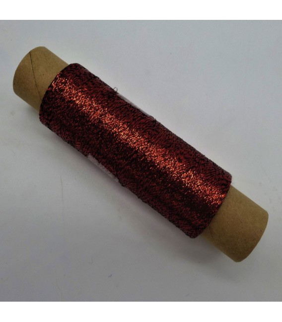 Auxiliary yarn - Lurex ruby - image 3