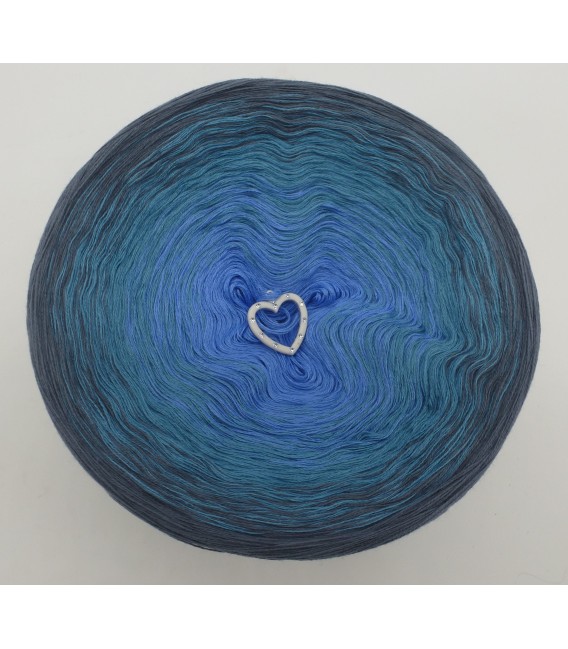 Blaue Sünde (Blue sin) - 4 ply gradient yarn - image 3