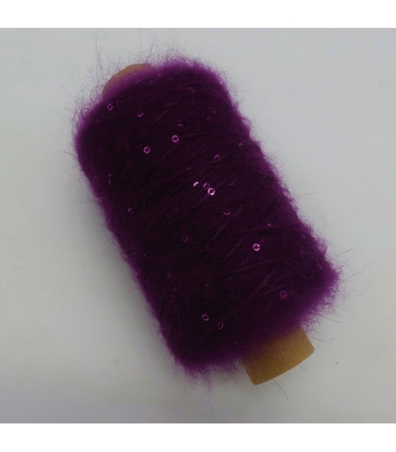 Auxiliary yarn - yarn sequins ultraviolet - image 2