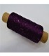 Auxiliary yarn - yarn sequins Purple - image 3 ...