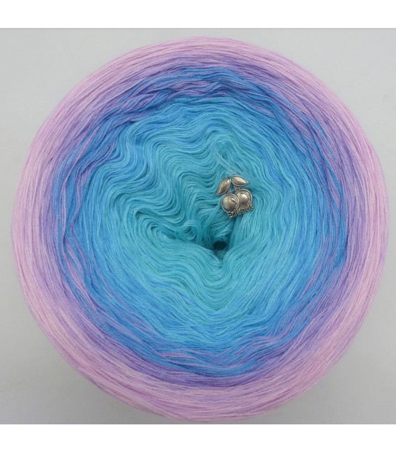 Baby Blue - 4 ply gradient yarn - image 3