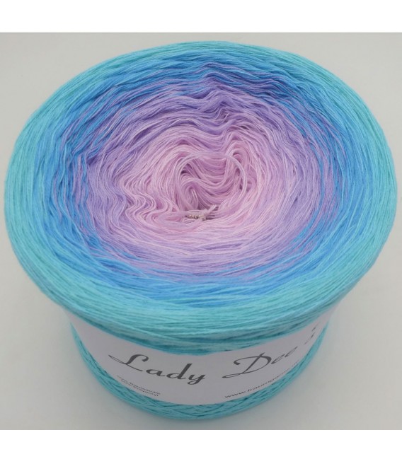 Baby Blue - 4 ply gradient yarn - image 4