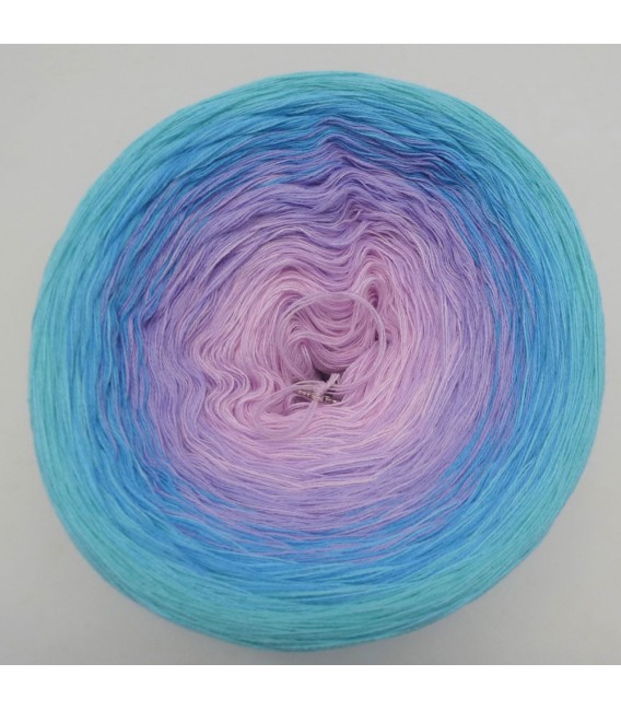 Baby Blue - 4 ply gradient yarn - image 5