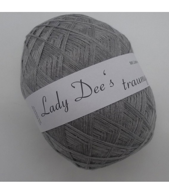 Lady Dee's Lace yarn - mottled lead - image