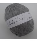 Lace yarn - mottled lead