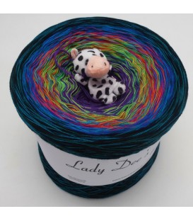 Sonderbobbel Nr. 1 (Special Bobbel No. 1) - 4 ply gradient yarn - image 1
