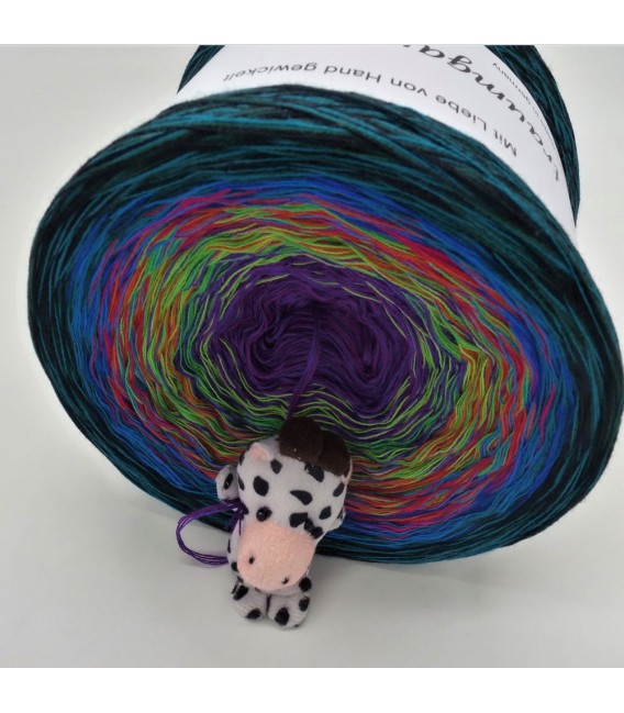 Sonderbobbel Nr. 1 (Special Bobbel No. 1) - 4 ply gradient yarn - image 4