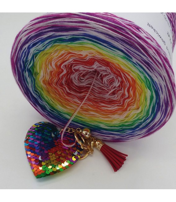 Lady Rainbow (Леди радуга) - 4 нитевидные градиента пряжи - Фото 4