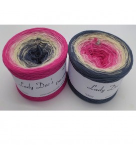 Wilder Mohn (Wild poppy) - 4 ply gradient yarn - image 1